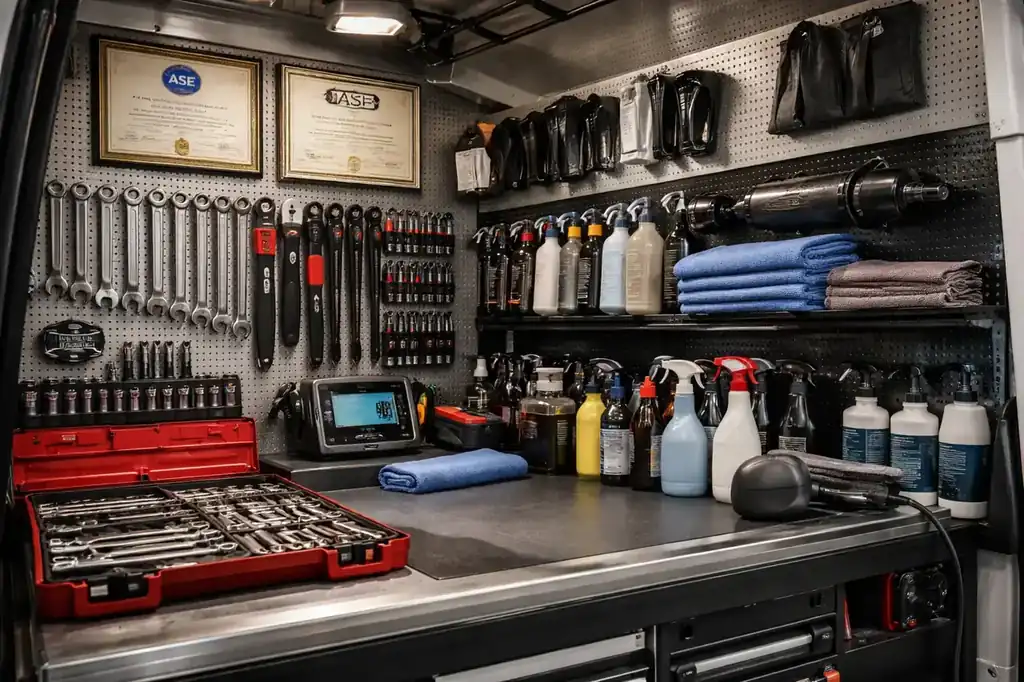 Mobile mechanic service designed for busy customers